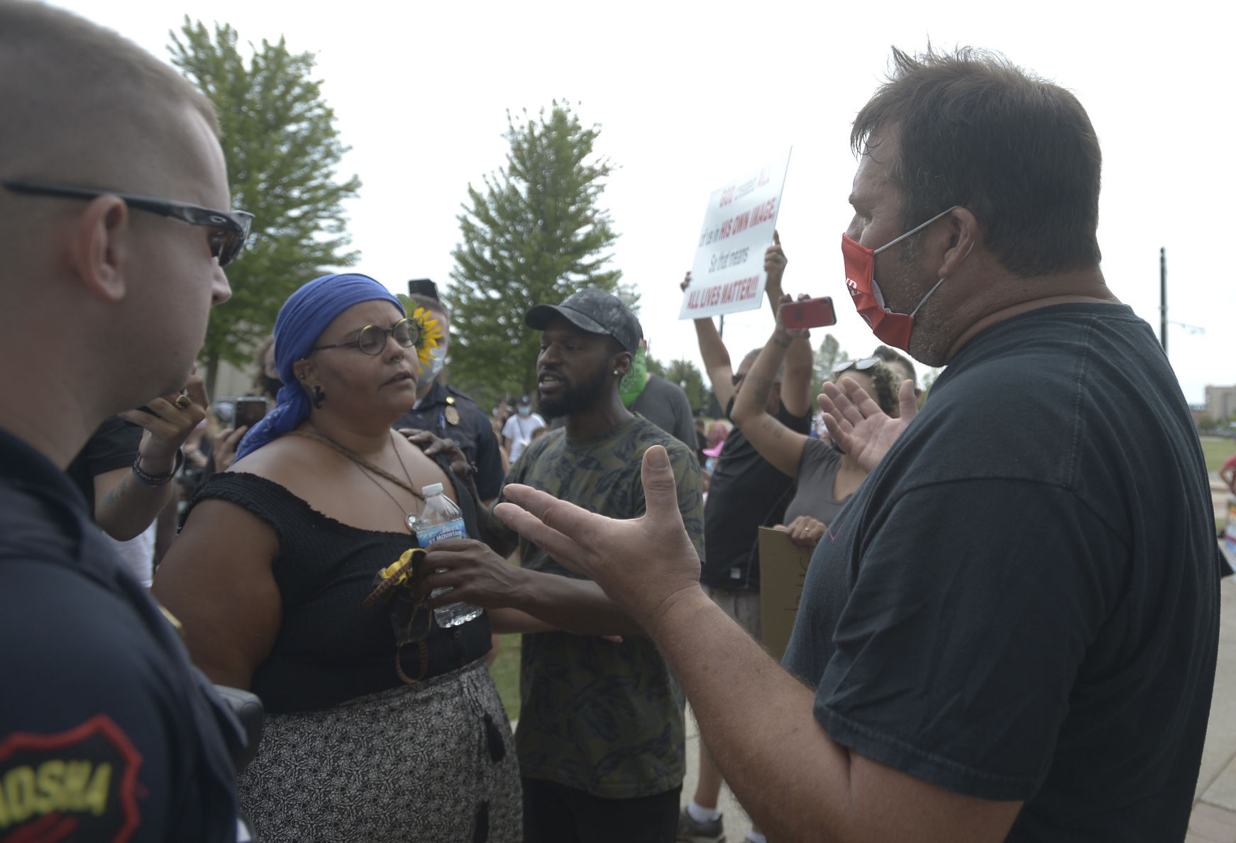 CHRISTOPHER COLUMBUS PROTEST